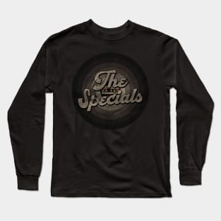 Specials First Name Retro Tape Pattern Vintage Styles Long Sleeve T-Shirt